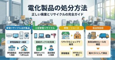 電化製品の処分方法